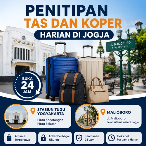 Penitipan Tas dan Koper Harian di Jogja
